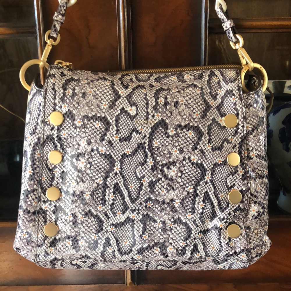 Hammitt Bryant Daisy Snake Leather Crossbody NWT and NIB - Picture 2 of 8